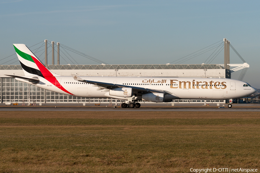 Emirates Airbus A340-313X (A6-ERS) | Photo 192732