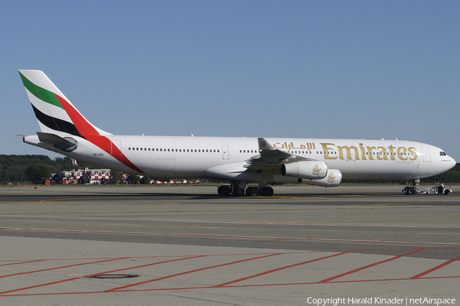 Emirates Airbus A340-313X (A6-ERS) | Photo 312889