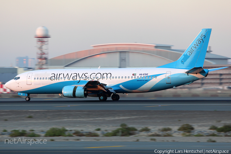 Eastern Skyjets Boeing 737-46J (A6-ESE) | Photo 396379