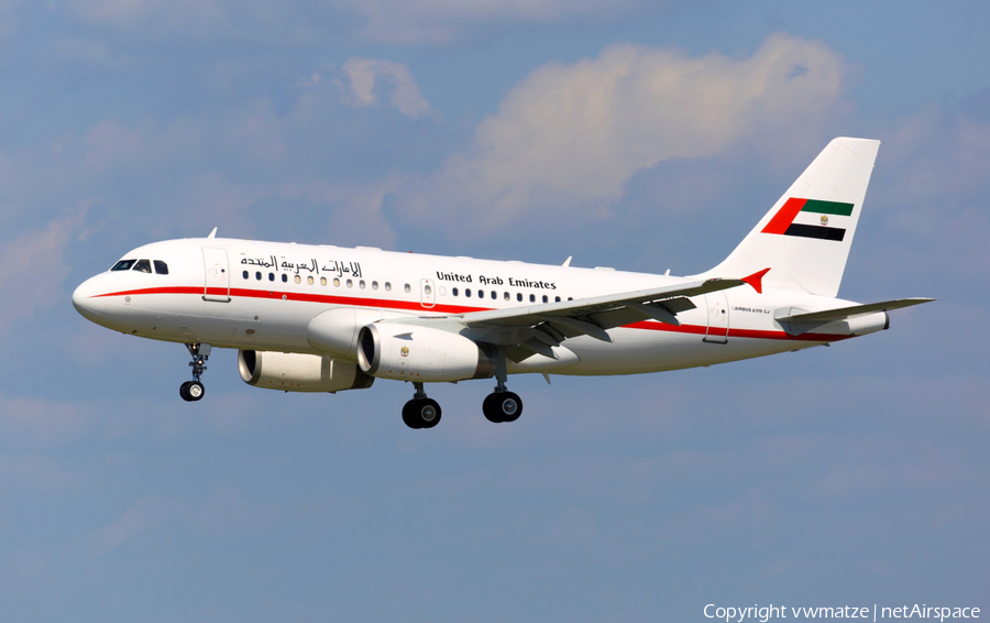 United Arab Emirates Government (Sharjah) Airbus A319-133X CJ (A6-ESH) | Photo 163633