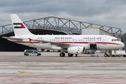 United Arab Emirates Government (Sharjah) Airbus A319-133X CJ (A6-ESH) at  Hamburg - Fuhlsbuettel (Helmut Schmidt), Germany