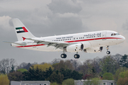 United Arab Emirates Government (Sharjah) Airbus A319-133X CJ (A6-ESH) at  Hamburg - Fuhlsbuettel (Helmut Schmidt), Germany