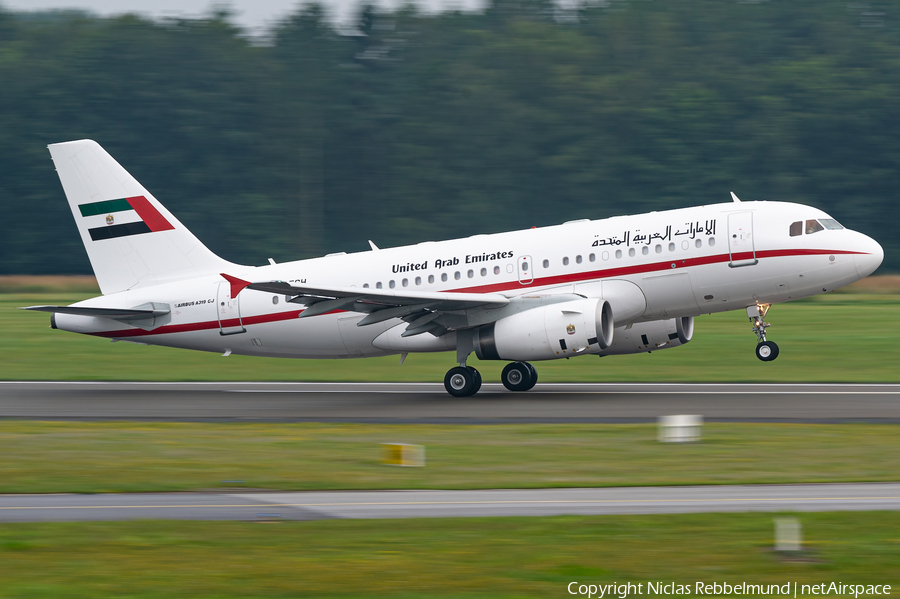 United Arab Emirates Government (Sharjah) Airbus A319-133X CJ (A6-ESH) | Photo 458061