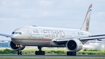 Etihad Airways Boeing 777-3FX(ER) (A6-ETA) at  Manchester - International (Ringway), United Kingdom