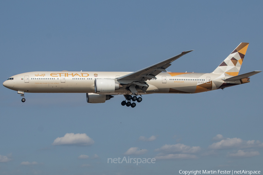 Etihad Airways Boeing 777-3FX(ER) (A6-ETG) | Photo 402431