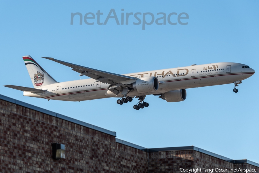 Etihad Airways Boeing 777-3FX(ER) (A6-ETG) | Photo 282146