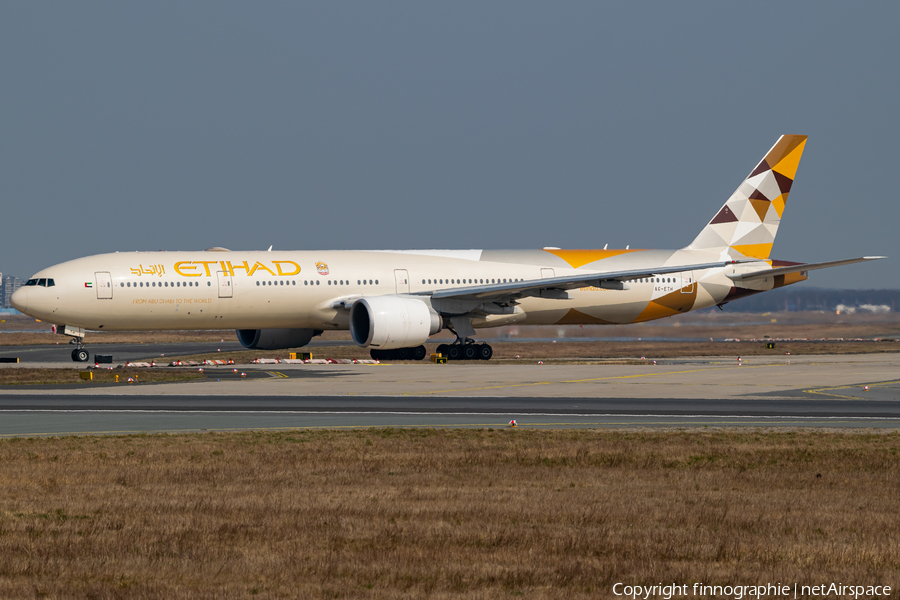 Etihad Airways Boeing 777-3FX(ER) (A6-ETH) | Photo 500337