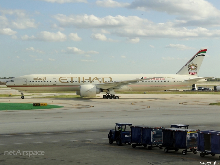 Etihad Airways Boeing 777-3FX(ER) (A6-ETH) | Photo 76925