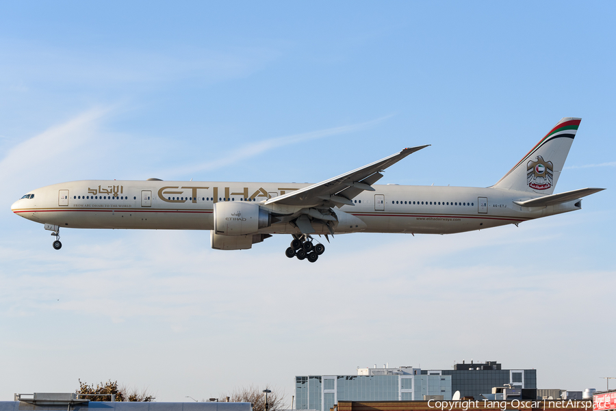 Etihad Airways Boeing 777-3FX(ER) (A6-ETJ) | Photo 469783