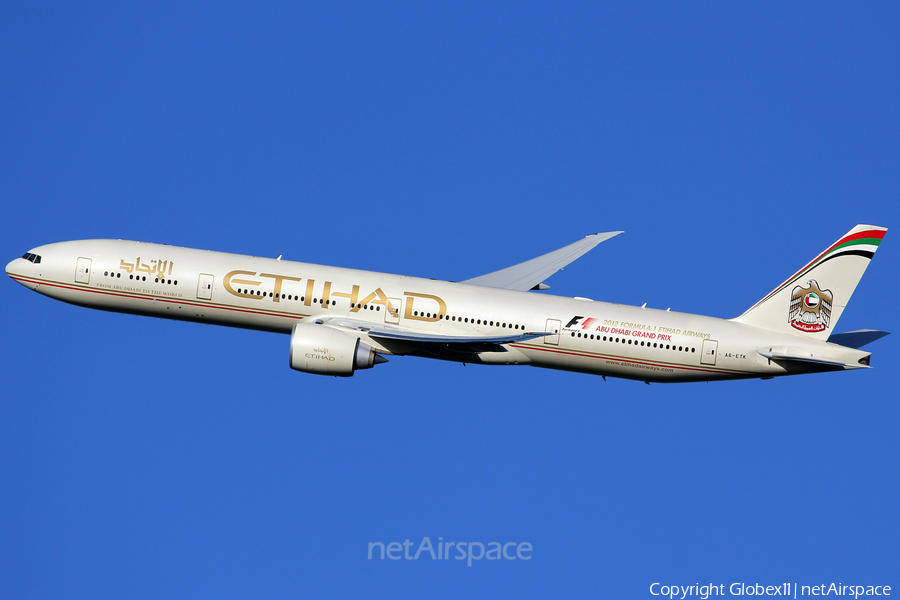 Etihad Airways Boeing 777-3FX(ER) (A6-ETK) | Photo 18258