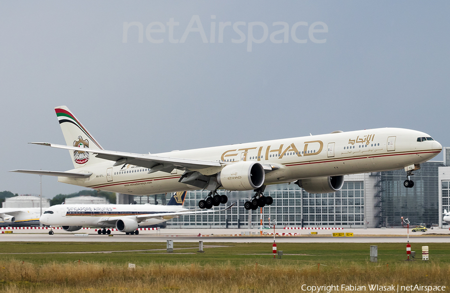 Etihad Airways Boeing 777-3FX(ER) (A6-ETL) | Photo 253081