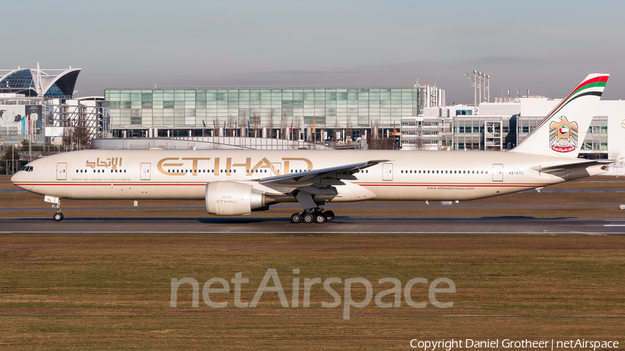 Etihad Airways Boeing 777-3FX(ER) (A6-ETL) | Photo 288540