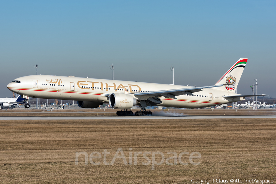 Etihad Airways Boeing 777-3FX(ER) (A6-ETL) | Photo 313815