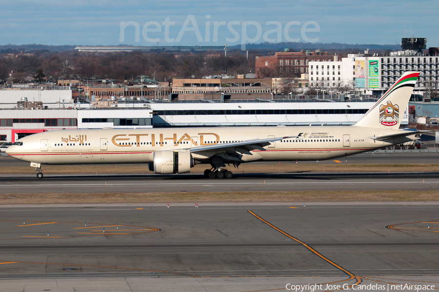 Etihad Airways Boeing 777-3FX(ER) (A6-ETM) | Photo 150208