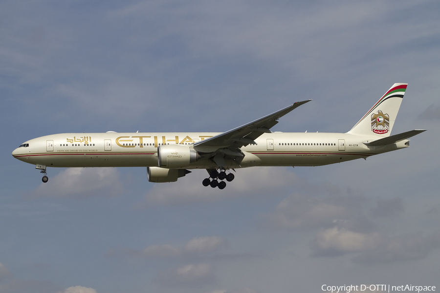 Etihad Airways Boeing 777-3FX(ER) (A6-ETM) | Photo 405771
