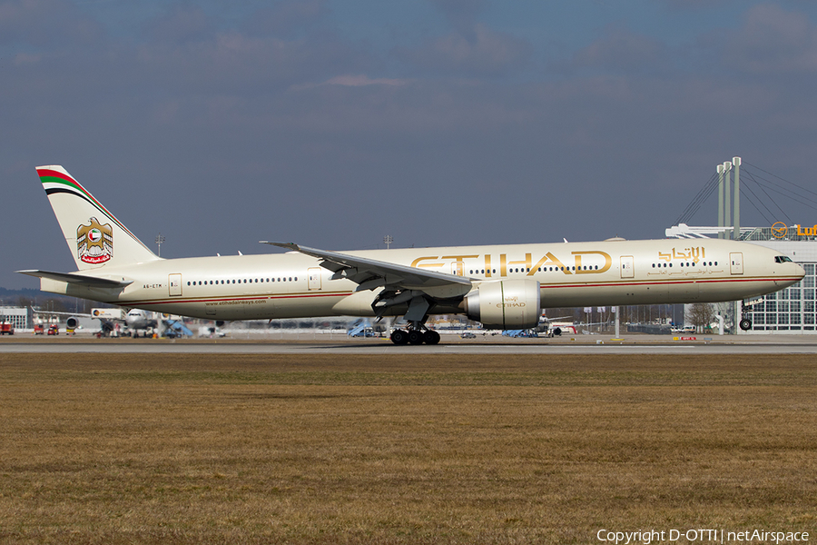Etihad Airways Boeing 777-3FX(ER) (A6-ETM) | Photo 232712