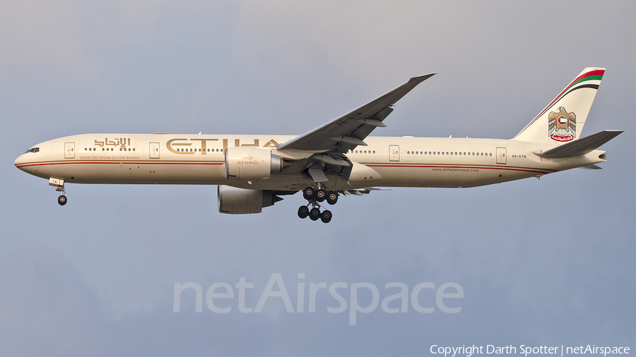 Etihad Airways Boeing 777-3FX(ER) (A6-ETN) | Photo 317327
