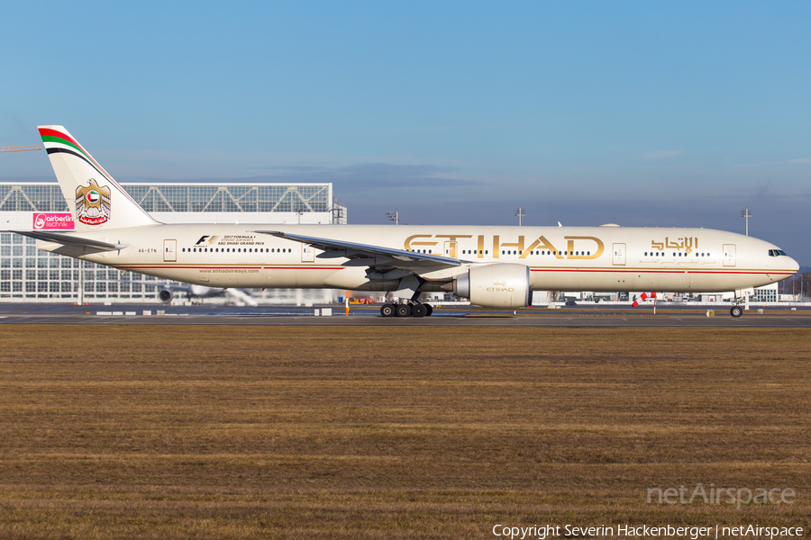 Etihad Airways Boeing 777-3FX(ER) (A6-ETN) | Photo 210676