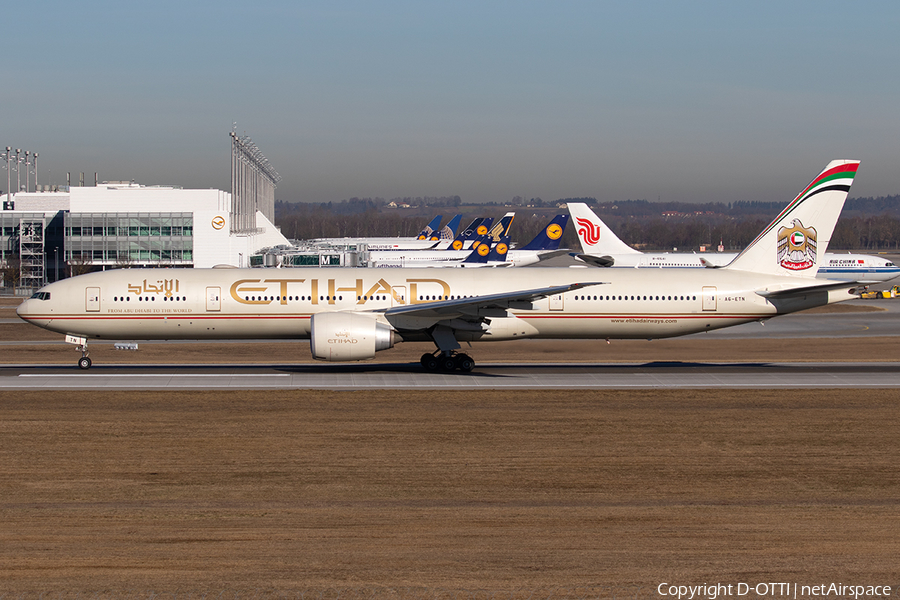 Etihad Airways Boeing 777-3FX(ER) (A6-ETN) | Photo 297361