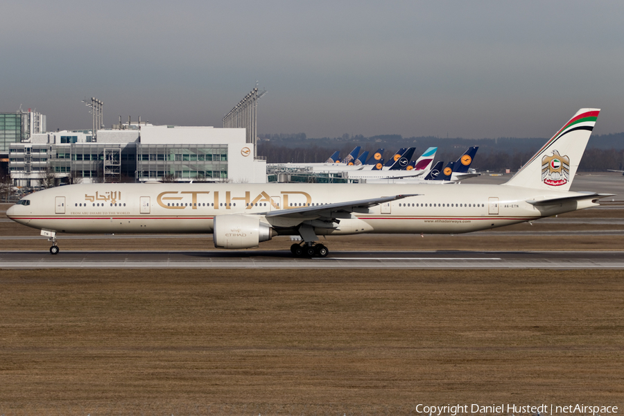 Etihad Airways Boeing 777-3FX(ER) (A6-ETN) | Photo 416789