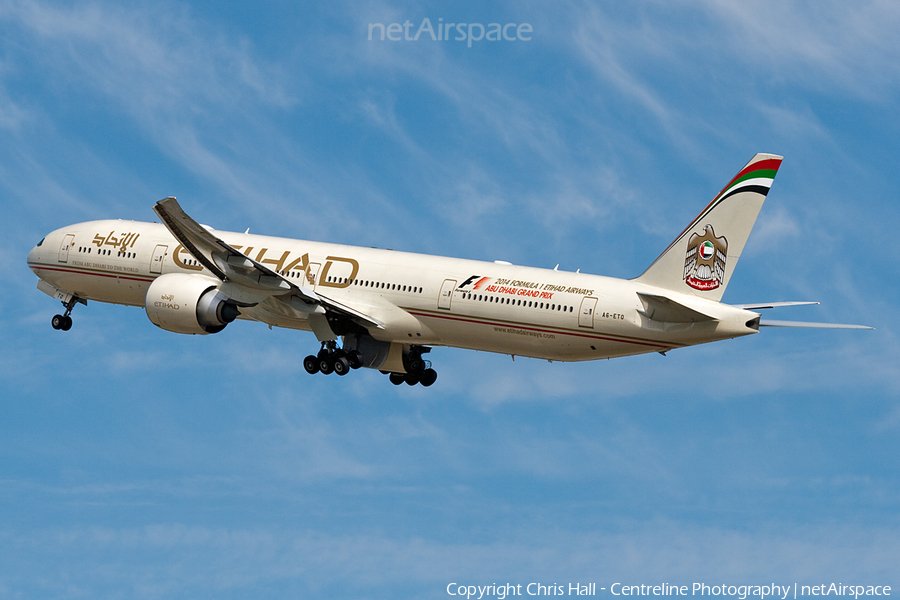 Etihad Airways Boeing 777-3FX(ER) (A6-ETO) | Photo 60098