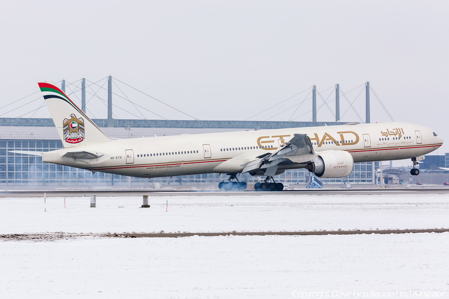 Etihad Airways Boeing 777-3FX(ER) (A6-ETO) | Photo 221658