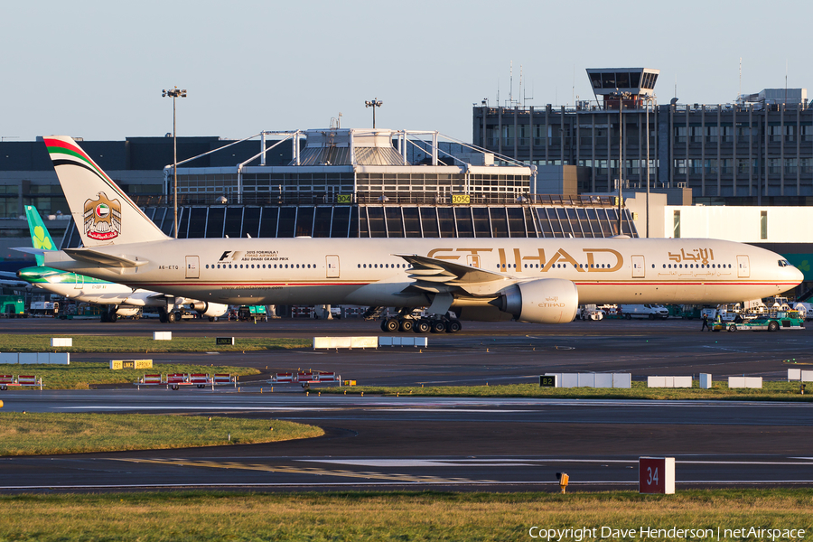 Etihad Airways Boeing 777-3FX(ER) (A6-ETQ) | Photo 92005