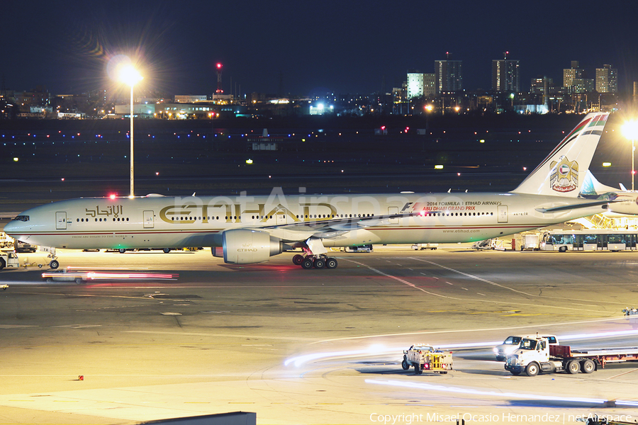 Etihad Airways Boeing 777-3FX(ER) (A6-ETR) | Photo 76077