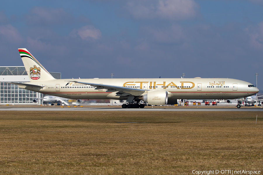 Etihad Airways Boeing 777-3FX(ER) (A6-ETR) | Photo 232702