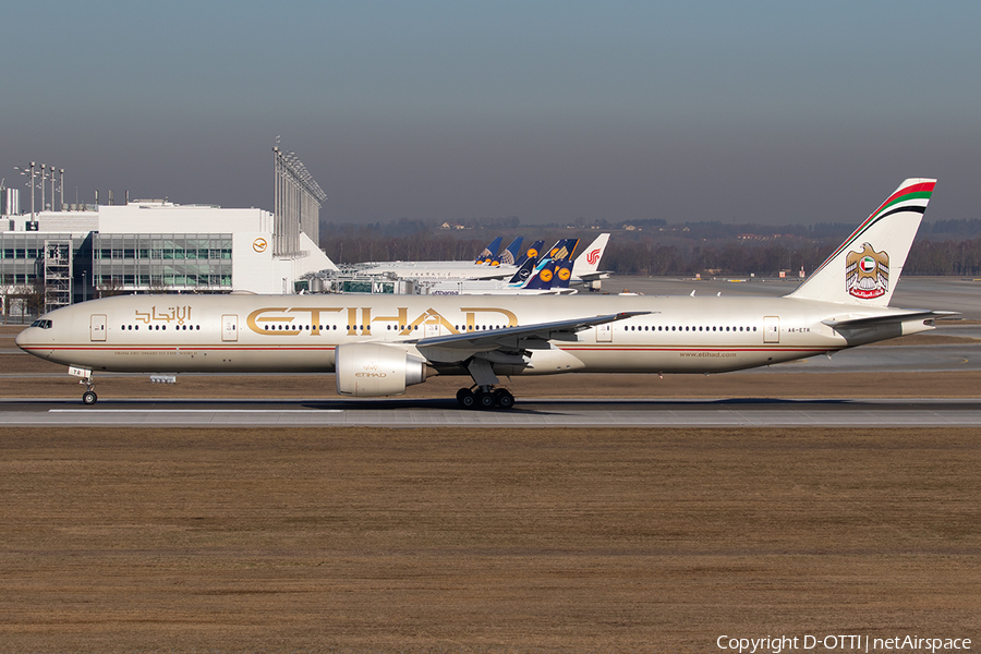 Etihad Airways Boeing 777-3FX(ER) (A6-ETR) | Photo 295721