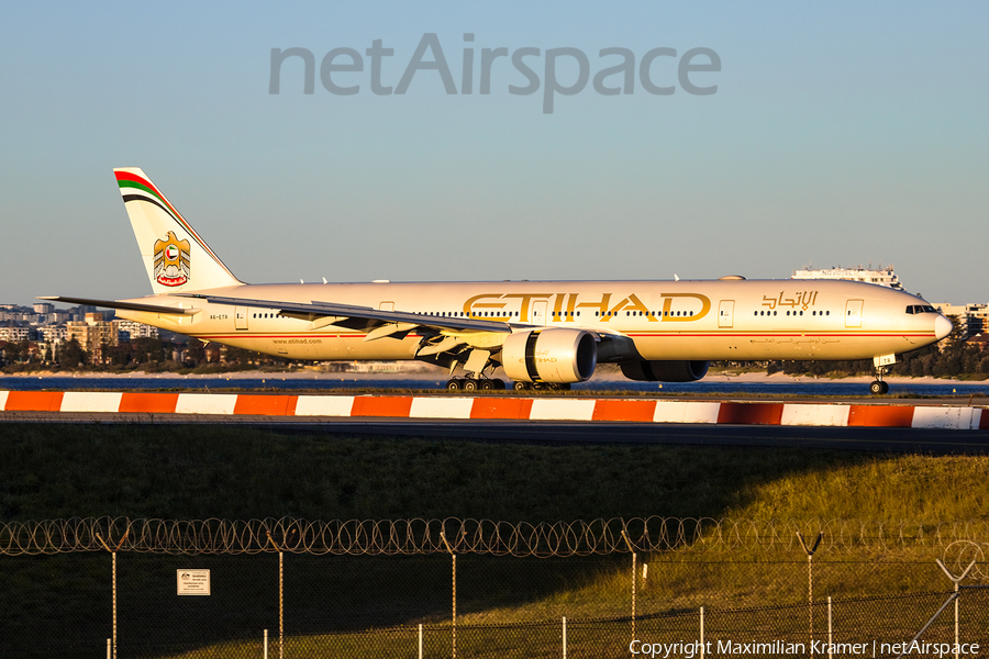 Etihad Airways Boeing 777-3FX(ER) (A6-ETR) | Photo 391478