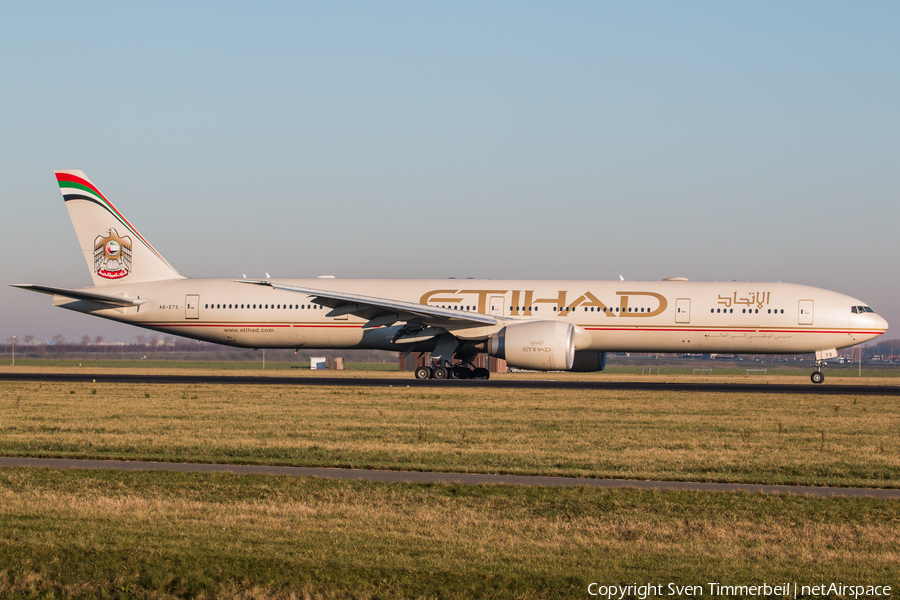 Etihad Airways Boeing 777-3FX(ER) (A6-ETS) | Photo 366596