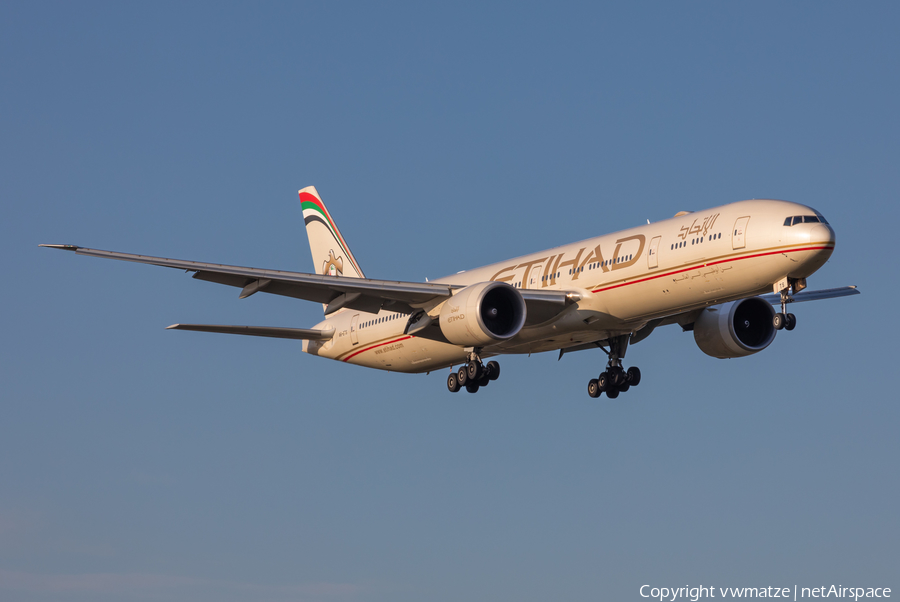 Etihad Airways Boeing 777-3FX(ER) (A6-ETS) | Photo 502036