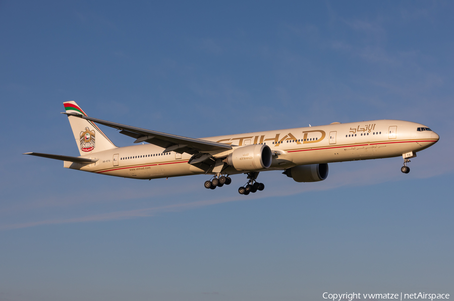 Etihad Airways Boeing 777-3FX(ER) (A6-ETS) | Photo 502038