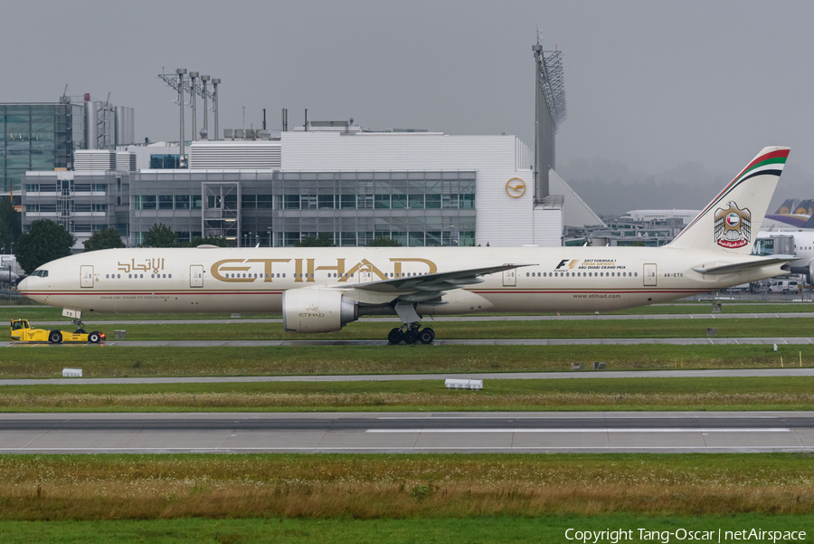 Etihad Airways Boeing 777-3FX(ER) (A6-ETS) | Photo 378102