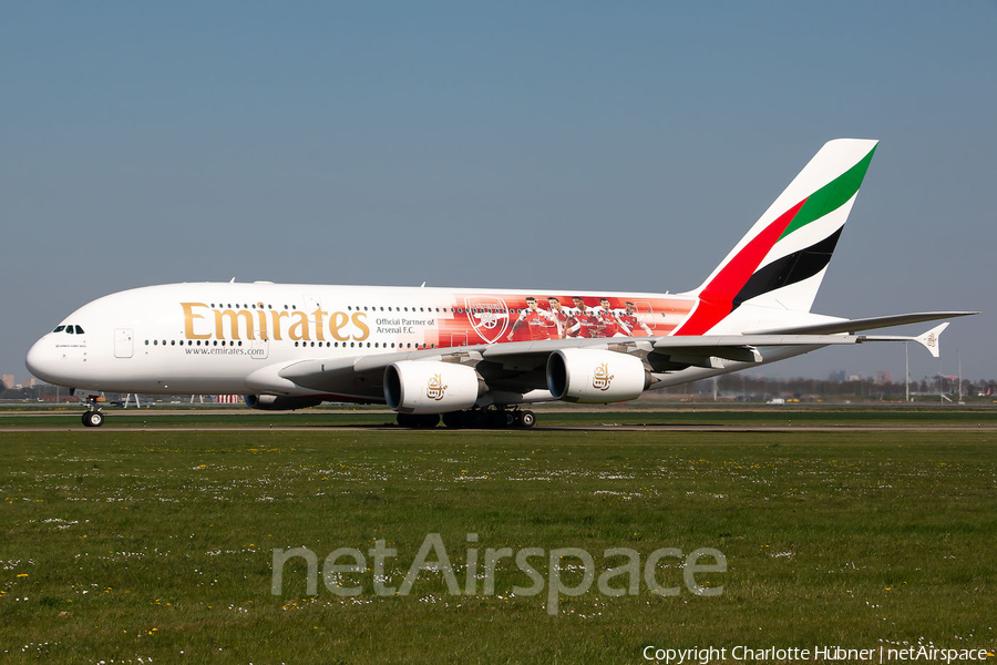 Emirates Airbus A380-861 (A6-EUA) | Photo 317090