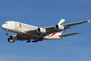 Emirates Airbus A380-861 (A6-EUA) at  Barcelona - El Prat, Spain