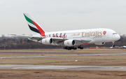 Emirates Airbus A380-861 (A6-EUA) at  Dusseldorf - International, Germany