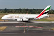 Emirates Airbus A380-861 (A6-EUA) at  Dusseldorf - International, Germany