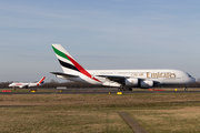 Emirates Airbus A380-861 (A6-EUA) at  Dusseldorf - International, Germany