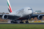 Emirates Airbus A380-861 (A6-EUA) at  Hamburg - Fuhlsbuettel (Helmut Schmidt), Germany