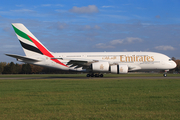 Emirates Airbus A380-861 (A6-EUA) at  Hamburg - Fuhlsbuettel (Helmut Schmidt), Germany