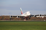 Emirates Airbus A380-861 (A6-EUA) at  Hamburg - Fuhlsbuettel (Helmut Schmidt), Germany