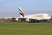 Emirates Airbus A380-861 (A6-EUA) at  Hamburg - Fuhlsbuettel (Helmut Schmidt), Germany