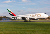 Emirates Airbus A380-861 (A6-EUA) at  Hamburg - Fuhlsbuettel (Helmut Schmidt), Germany