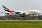 Emirates Airbus A380-861 (A6-EUA) at  Hamburg - Fuhlsbuettel (Helmut Schmidt), Germany