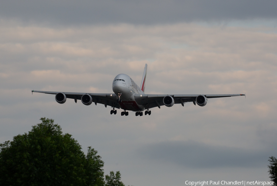 Emirates Airbus A380-861 (A6-EUA) | Photo 460185