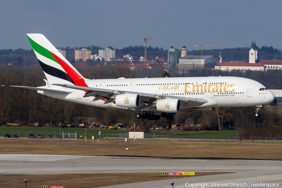 Emirates Airbus A380-861 (A6-EUA) | Photo 648532
