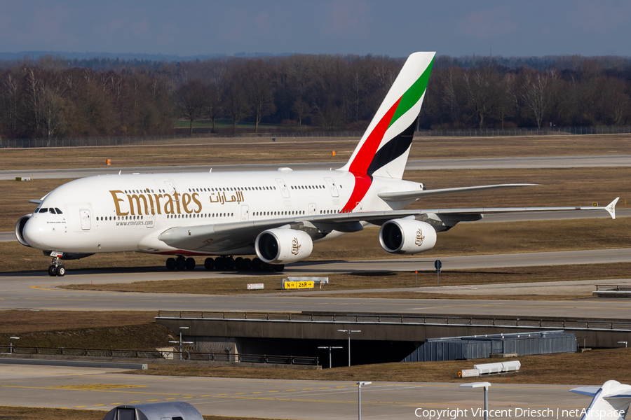 Emirates Airbus A380-861 (A6-EUA) | Photo 648533