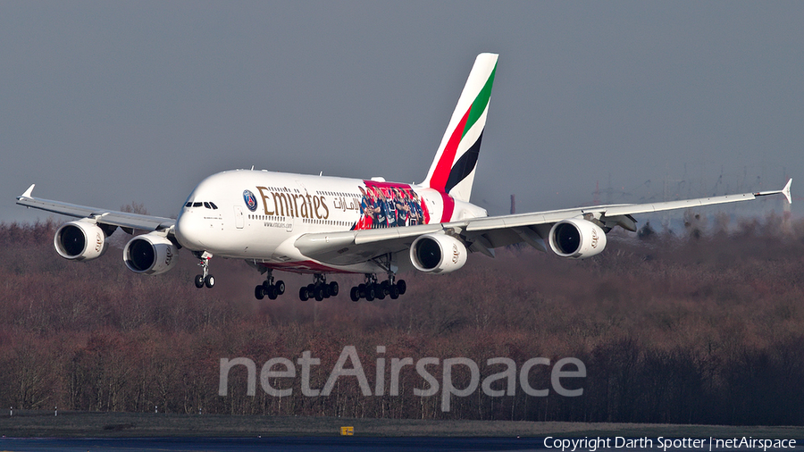 Emirates Airbus A380-861 (A6-EUB) | Photo 254200